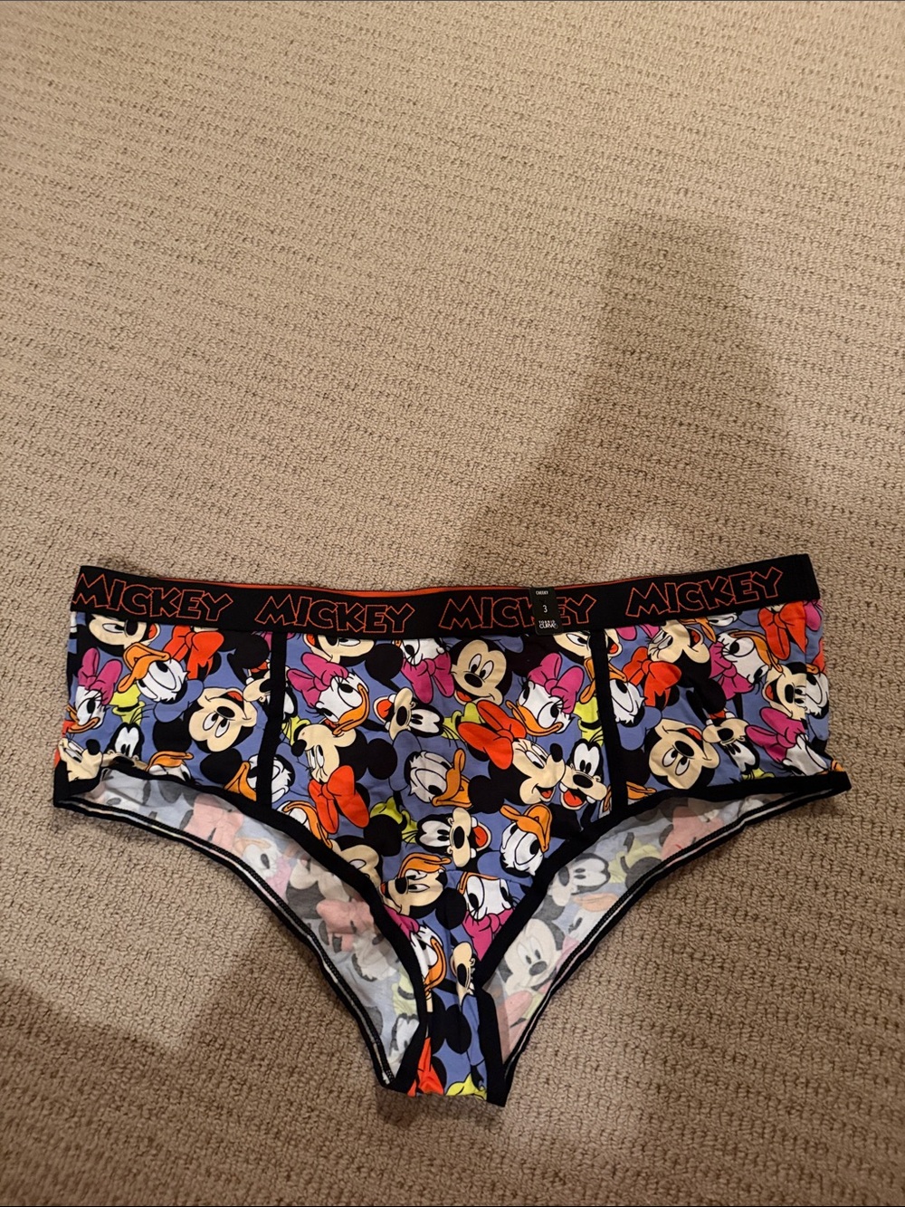 Torrid Disney Mickey Faces Cheeky Panties - Black, Red, Pink, Orange